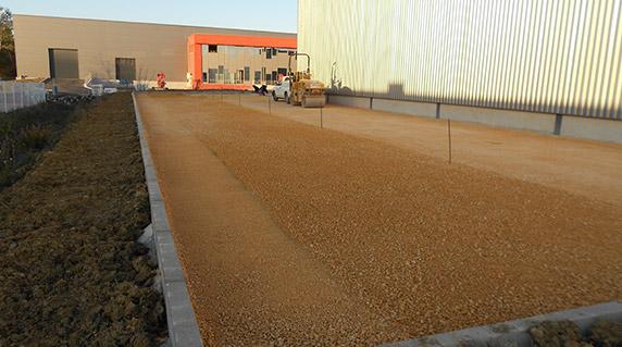 Travaux de terrassement